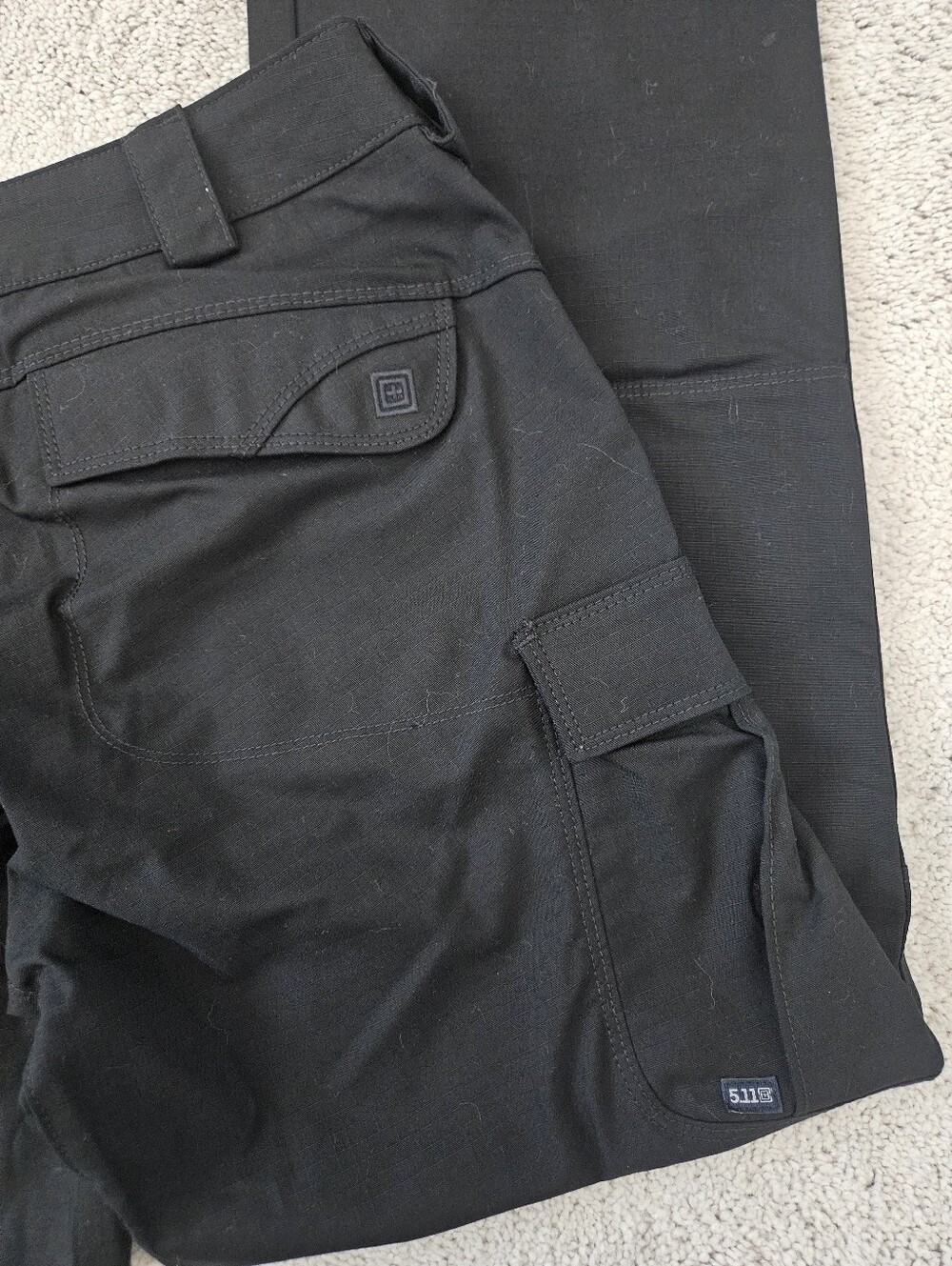 NWT 5.11 | Stryke Black Tactical Pant Straight Leg Cargo Multi Pocket Womens 10 - Picture 8 of 8